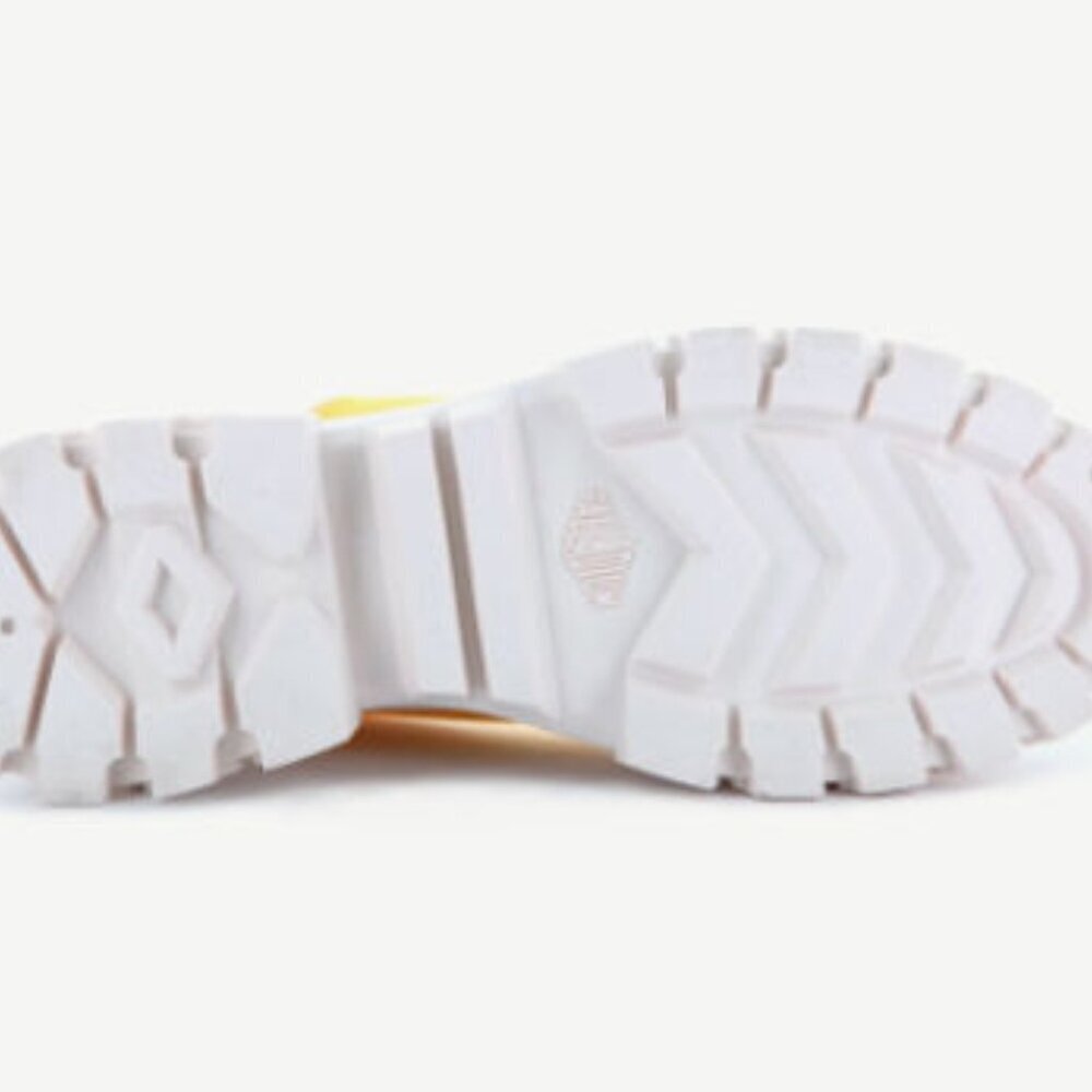 Palladium REVOLT LO TX Aurora Shoes / Sneakers Yellow Size: 10 NIB - Picture 2 of 6